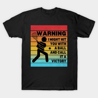 Racquetball Player Shirt Funny Gift Racquetball Player Accessories T-Shirt